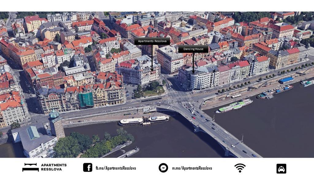 Apartments Resslova By The Dancing House Praga Exterior foto